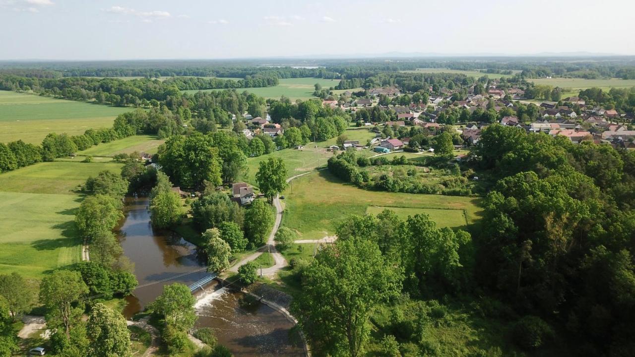 Chalupa Luznice Třeboň Exterior foto